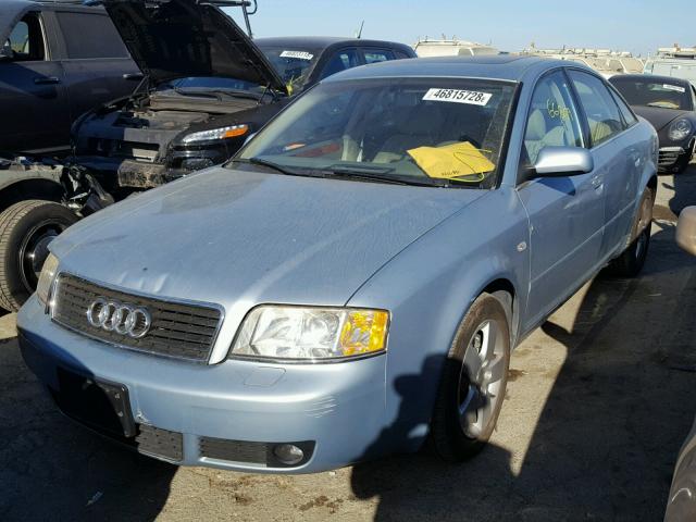 WAUJT64B94N006556 - 2004 AUDI A6 3 SILVER photo 2