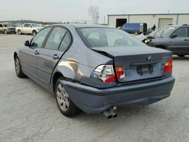 WBAEU33473PM53227 - 2003 BMW 325 XI BLUE photo 3