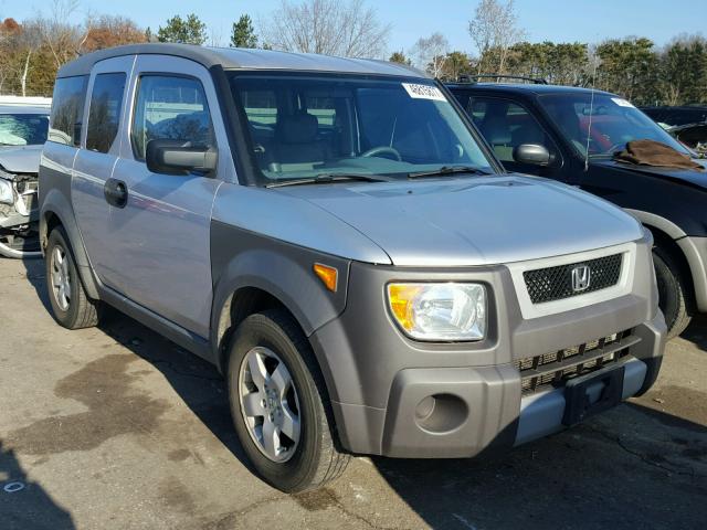 5J6YH28514L005181 - 2004 HONDA ELEMENT EX SILVER photo 1