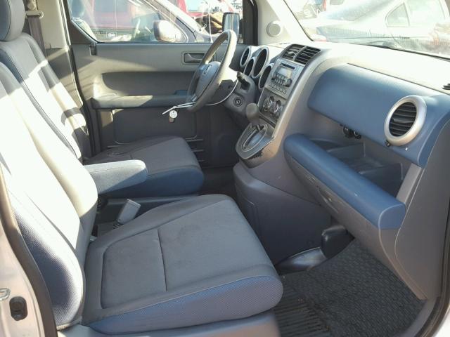 5J6YH28514L005181 - 2004 HONDA ELEMENT EX SILVER photo 5