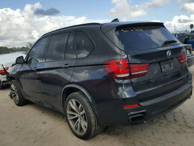 5UXKR6C57F0J77418 - 2015 BMW X5 XDRIVE5 BLACK photo 3