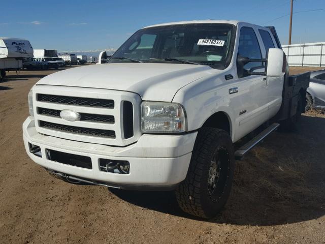 1FTWW31P46EA59196 - 2006 FORD F350 WHITE photo 2