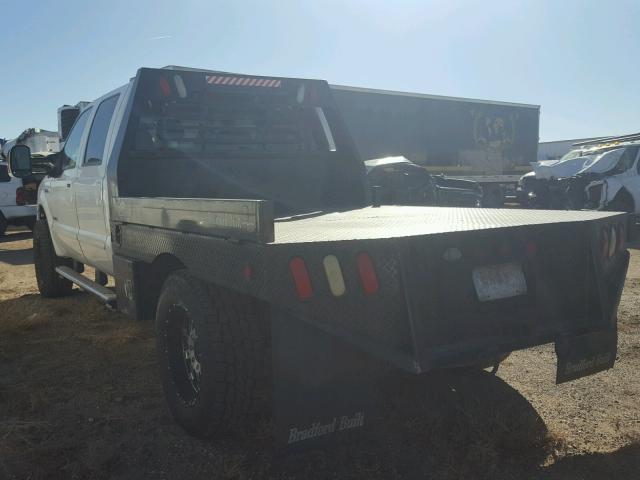 1FTWW31P46EA59196 - 2006 FORD F350 WHITE photo 3