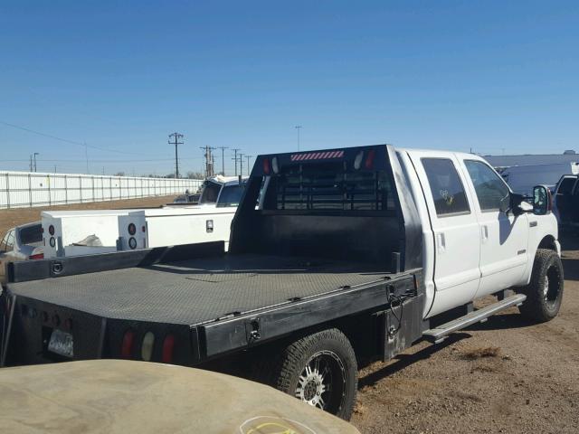 1FTWW31P46EA59196 - 2006 FORD F350 WHITE photo 4