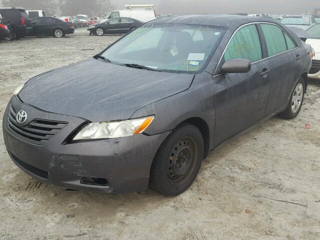 4T1BE46K19U814461 - 2009 TOYOTA CAMRY BASE GRAY photo 2