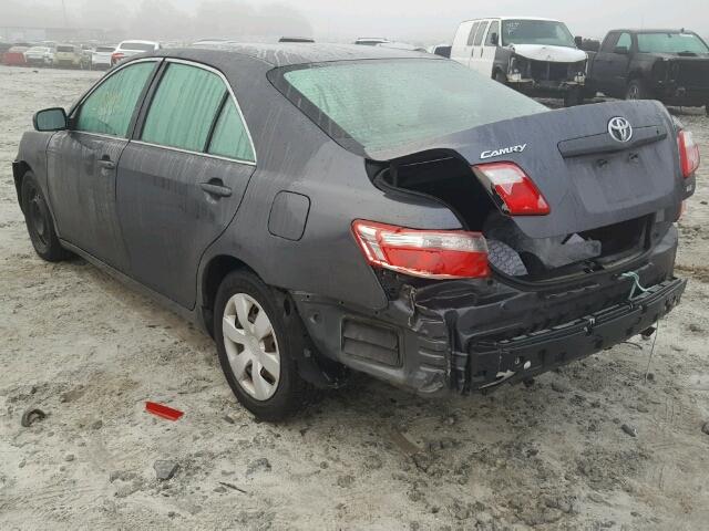 4T1BE46K19U814461 - 2009 TOYOTA CAMRY BASE GRAY photo 3