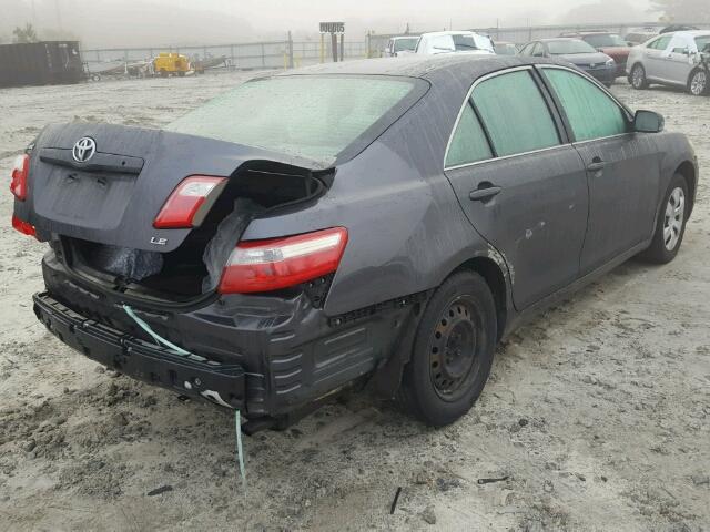 4T1BE46K19U814461 - 2009 TOYOTA CAMRY BASE GRAY photo 4