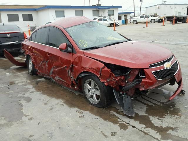 1G1PC5SB4E7454907 - 2014 CHEVROLET CRUZE LT RED photo 1