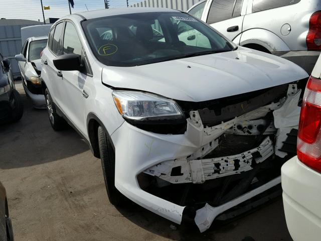 1FMCU0F7XFUC43429 - 2015 FORD ESCAPE S WHITE photo 1