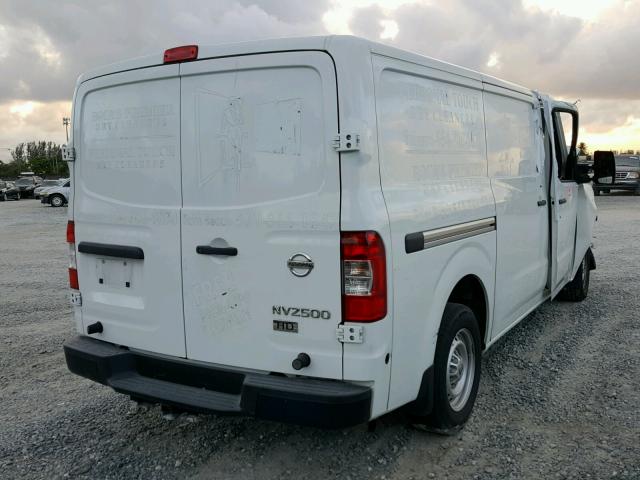 1N6AF0KX9FN801001 - 2015 NISSAN NV 2500 WHITE photo 4