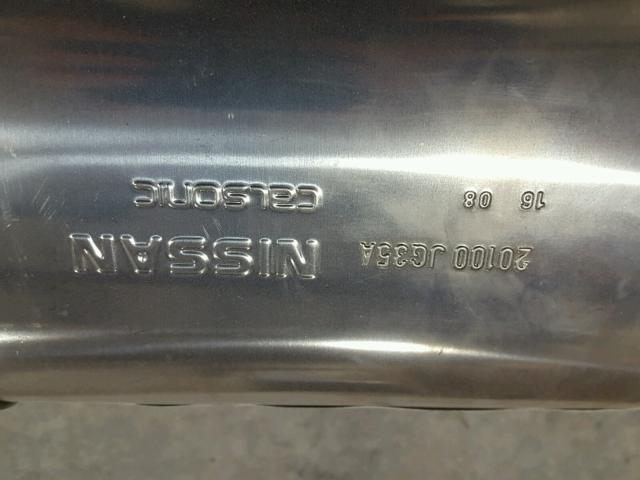  - 2000 NISSAN MUFFLER SILVER photo 10