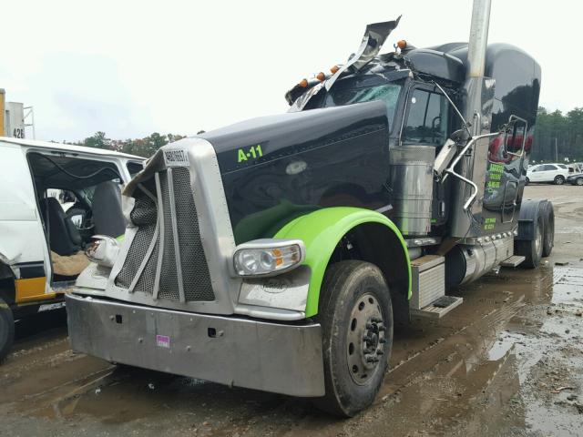 1XPXD49XXED234588 - 2014 PETERBILT 389 GREEN photo 2