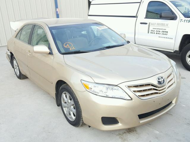 4T1BK3EK5BU127901 - 2011 TOYOTA CAMRY SE GOLD photo 1