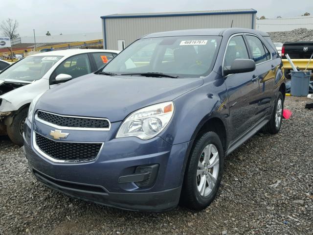 2GNALBEK5D6351976 - 2013 CHEVROLET EQUINOX LS BLUE photo 2