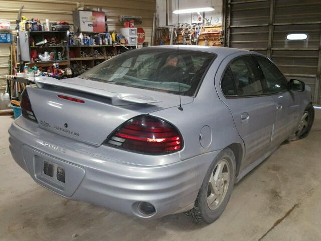 1G2NF52T7YC510689 - 2000 PONTIAC GRAND AM S SILVER photo 4