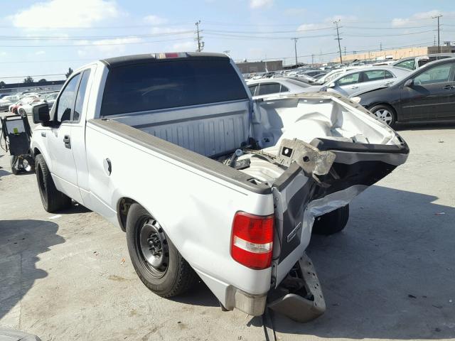 1FTRF12267NA33771 - 2007 FORD F150 GRAY photo 3