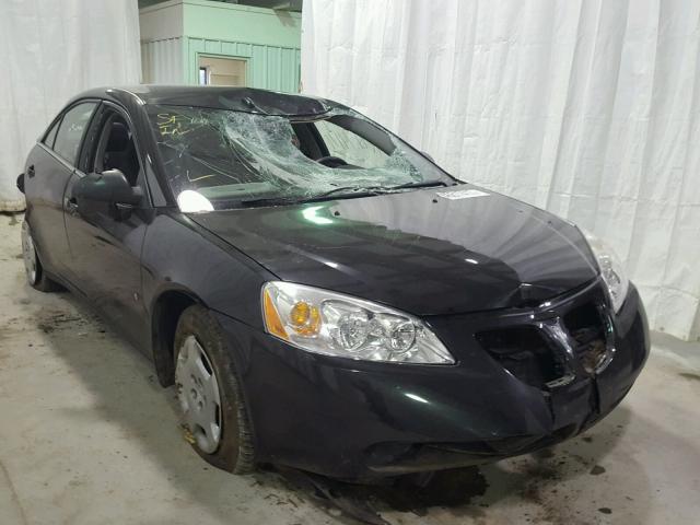 1G2ZF57BX84306383 - 2008 PONTIAC G6 VALUE L BLACK photo 1