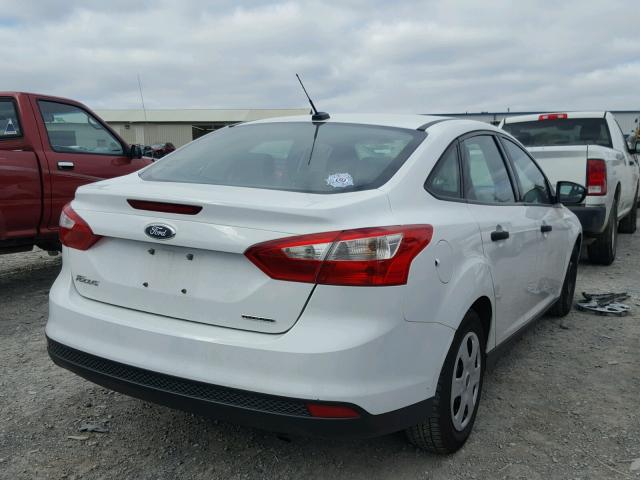 1FADP3E20EL448243 - 2014 FORD FOCUS S WHITE photo 4