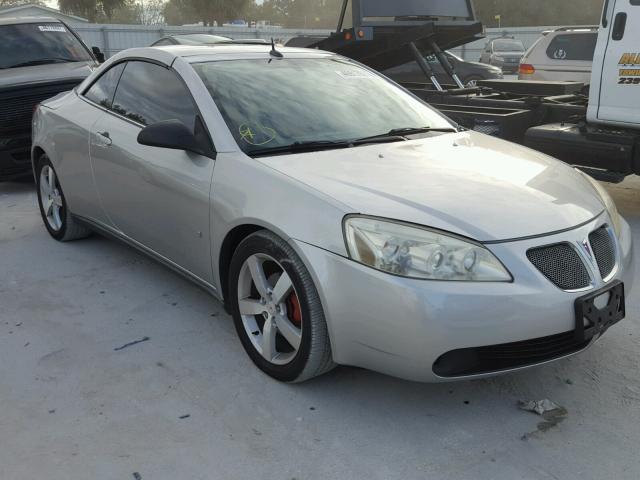 1G2ZH36N584276171 - 2008 PONTIAC G6 GT SILVER photo 1