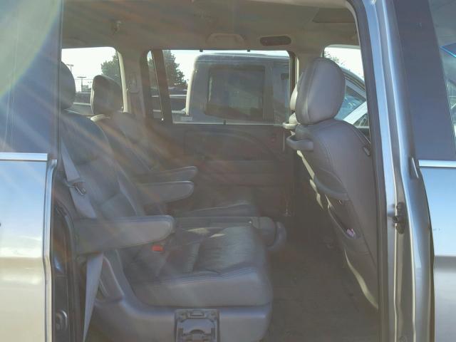 5FNRL38697B035530 - 2007 HONDA ODYSSEY EX SILVER photo 6