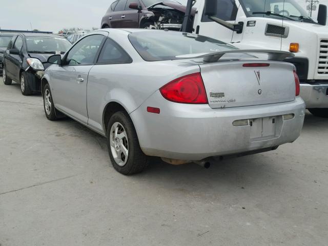 1G2AL18F287219110 - 2008 PONTIAC G5 SILVER photo 3