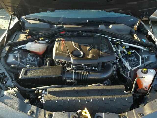 ZARFAEDN4H7534976 - 2017 ALFA ROMEO GIULIA Q4 ნაცრისფერი ფოტო 7