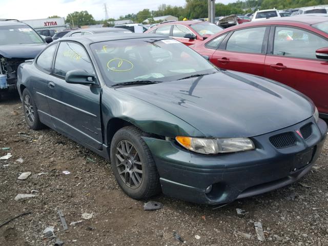 1G2WP12K5YF196430 - 2000 PONTIAC GRAND PRIX GREEN photo 1