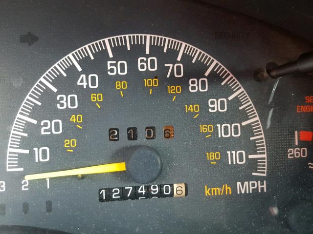 1G2WP12K5YF196430 - 2000 PONTIAC GRAND PRIX GREEN photo 8