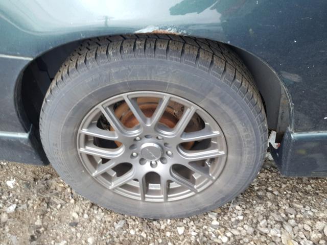 1G2WP12K5YF196430 - 2000 PONTIAC GRAND PRIX GREEN photo 9