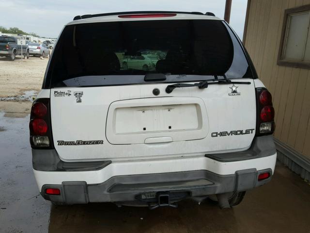 1GNDS13S842105160 - 2004 CHEVROLET TRAILBLAZE WHITE photo 10