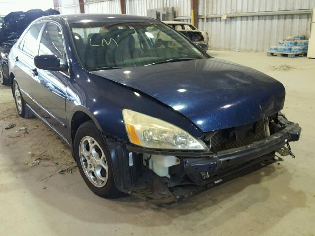 1HGCM56303A080559 - 2003 HONDA ACCORD LX BLUE photo 1