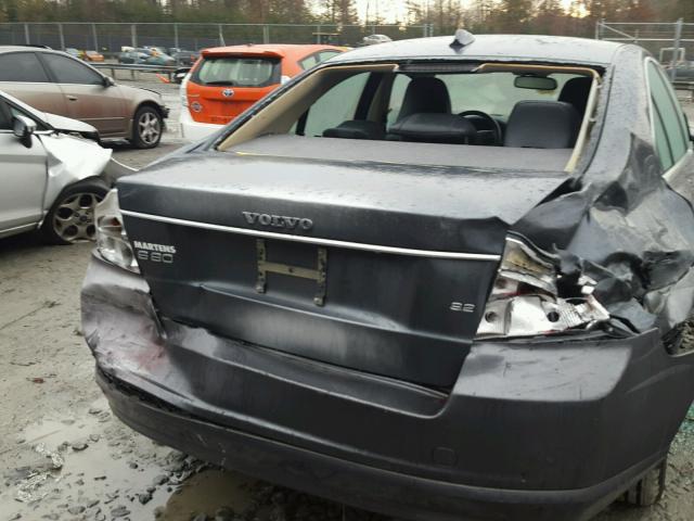 YV1AS982481081089 - 2008 VOLVO S80 3.2 SILVER photo 9