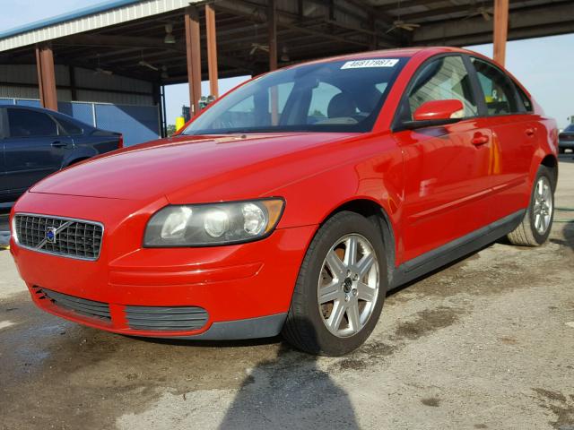 YV1MS382062181269 - 2006 VOLVO S40 RED photo 2