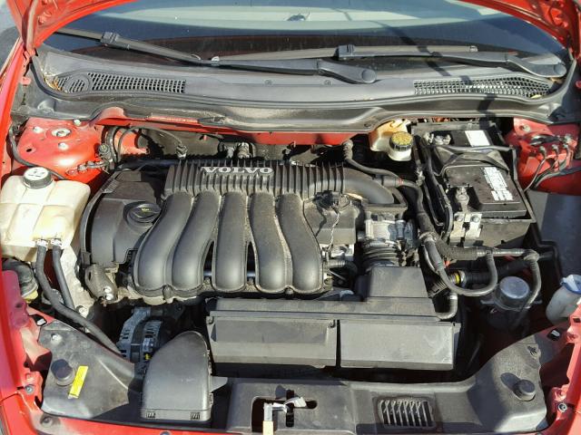 YV1MS382062181269 - 2006 VOLVO S40 RED photo 7