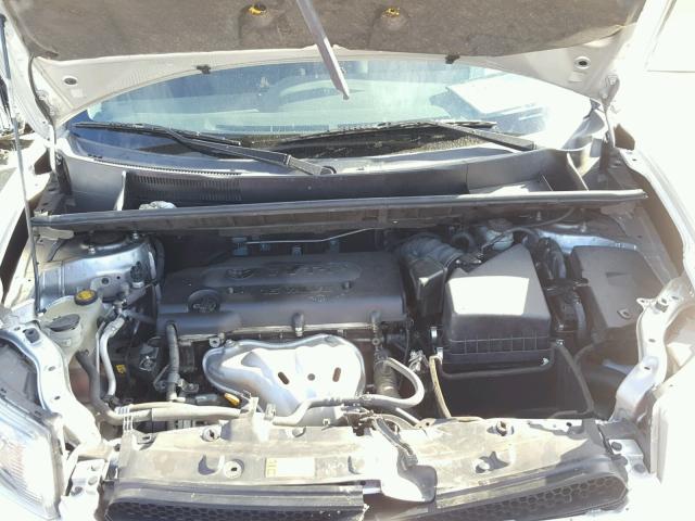 JTLZE4FE5B1141103 - 2011 TOYOTA SCION XB SILVER photo 7