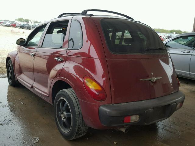 3C8FY68B32T368740 - 2002 CHRYSLER PT CRUISER RED photo 3