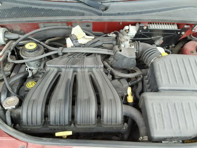 3C8FY68B32T368740 - 2002 CHRYSLER PT CRUISER RED photo 7