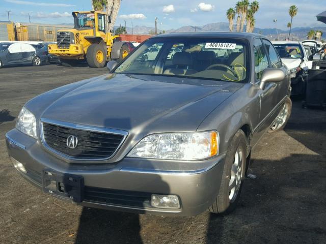 JH4KA96532C010289 - 2002 ACURA 3.5RL GOLD photo 2