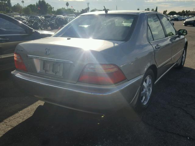 JH4KA96532C010289 - 2002 ACURA 3.5RL GOLD photo 4