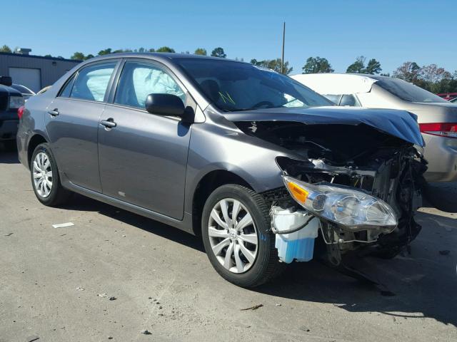 5YFBU4EE6DP176121 - 2013 TOYOTA COROLLA BA GRAY photo 1