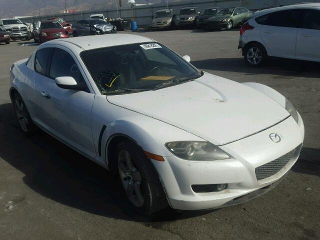 JM1FE17N850157821 - 2005 MAZDA RX8 WHITE photo 1