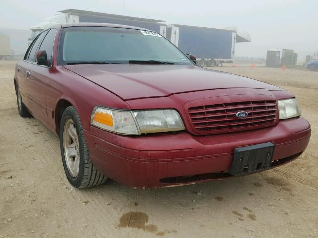 2FAFP74W42X133447 - 2002 FORD CROWN VICT MAROON photo 1