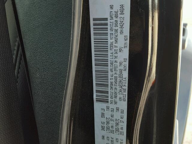 1C4HJWEG9HL655440 - 2017 JEEP WRANGLER U BLACK photo 10