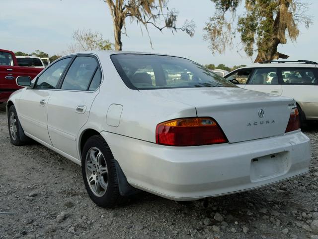 19UUA566X1A015142 - 2001 ACURA 3.2TL WHITE photo 3