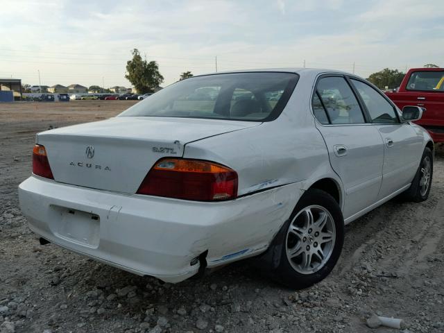 19UUA566X1A015142 - 2001 ACURA 3.2TL WHITE photo 4