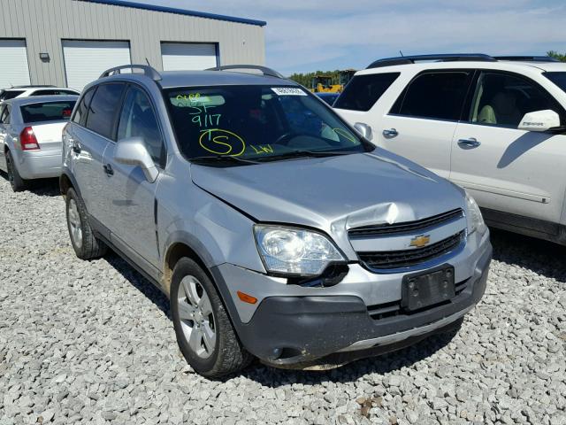 3GNAL2EK0DS601271 - 2013 CHEVROLET CAPTIVA LS SILVER photo 1