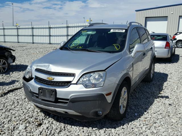 3GNAL2EK0DS601271 - 2013 CHEVROLET CAPTIVA LS 银色 照片 2