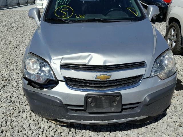 3GNAL2EK0DS601271 - 2013 CHEVROLET CAPTIVA LS 银色 照片 9