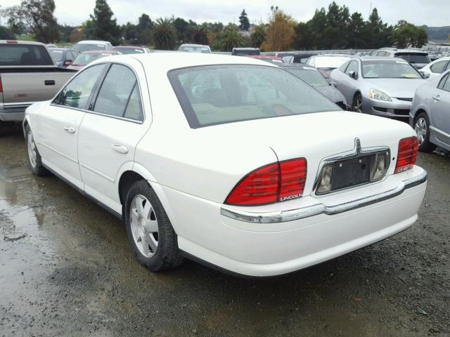 1LNHM87A32Y684434 - 2002 LINCOLN LS 白色 照片 3