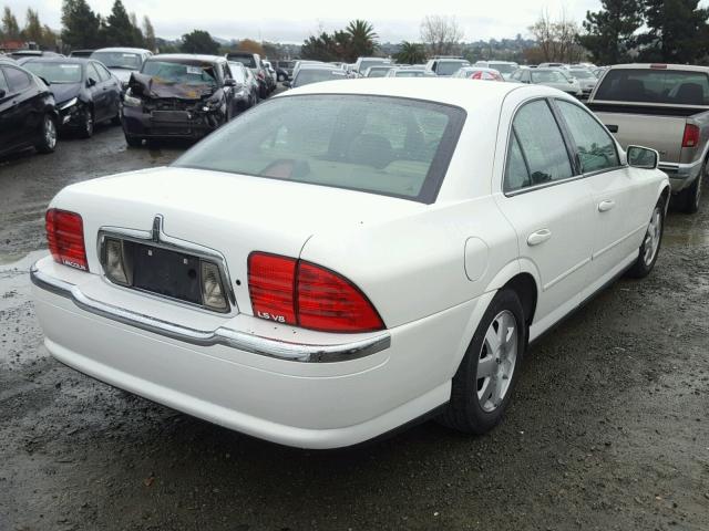 1LNHM87A32Y684434 - 2002 LINCOLN LS WHITE photo 4